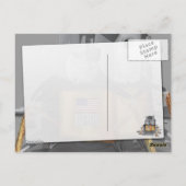 Landungsfahrzeug Postkarte (Rückseite)