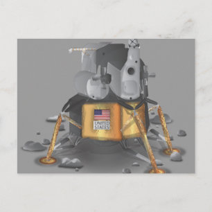 Landungsfahrzeug Postkarte