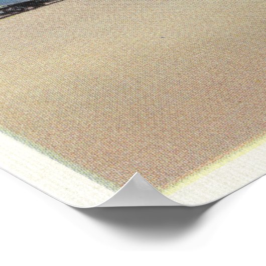 Landungsfläche des städtischen Flughafens Poster (Ecke)