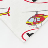 Landungshubschrauber Fleecedecke (Ecke)