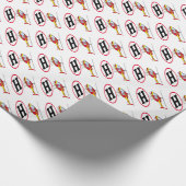 Landungshubschrauber Geschenkpapier (Ecke)