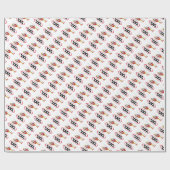 Landungshubschrauber Geschenkpapier (Flach)