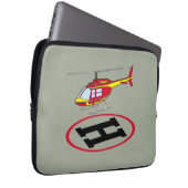 Landungshubschrauber Laptopschutzhülle (Vorne Rechts)
