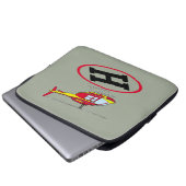 Landungshubschrauber Laptopschutzhülle (Vorne Knopf)
