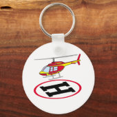 Landungshubschrauber Schlüsselanhänger (Vorderseite)