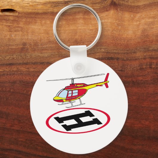 Landungshubschrauber Schlüsselanhänger (Vorderseite)