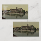 Landungsplatz, Sand-Kirche, Breslau, Schlesien, Visitenkarte (Vorne/Hinten)