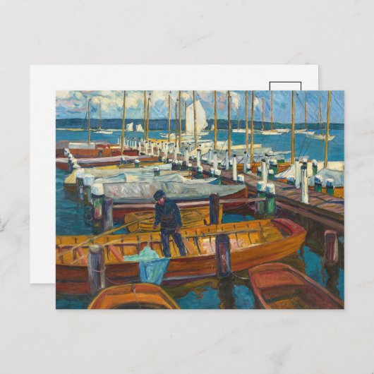 Landungssteg am Wannsee | Philipp Franck Postkarte (Vorne/Hinten)