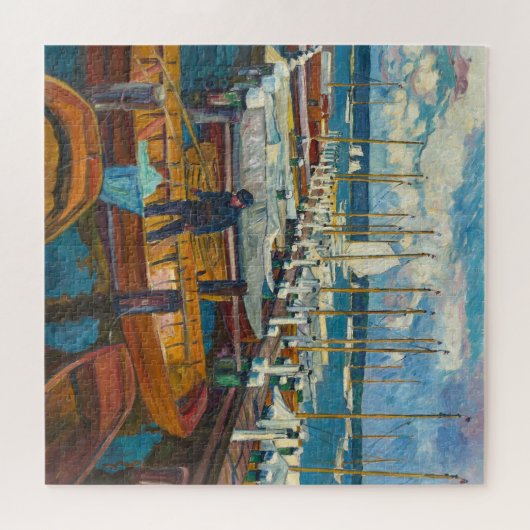 Landungssteg am Wannsee | Philipp Franck Puzzle (Horizontal)