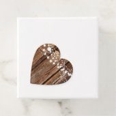 Landverheiratung mit Holzkörnern und Sternenhimmel Geschenkanhänger (Beispiel)