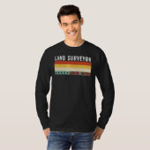Landvermesser Berufstitel Beruf Arbeiter Anerkennu T-Shirt (Vorne ganz)