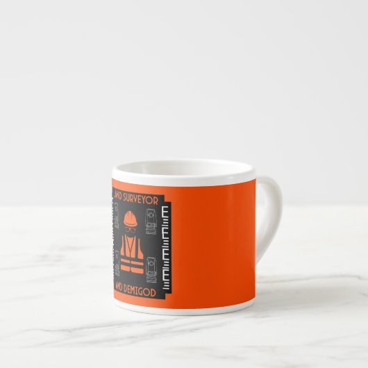 Landvermesser Espressotasse (Vorderseite Rechts)