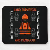 Landvermesser Mousepad (Vorne)