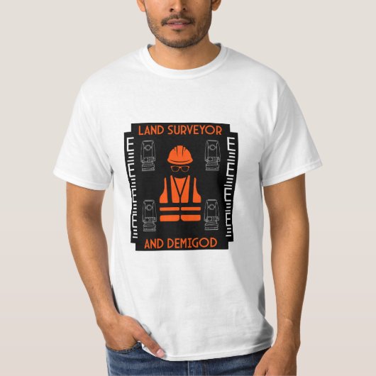 Landvermesser T-Shirt (Vorderseite)