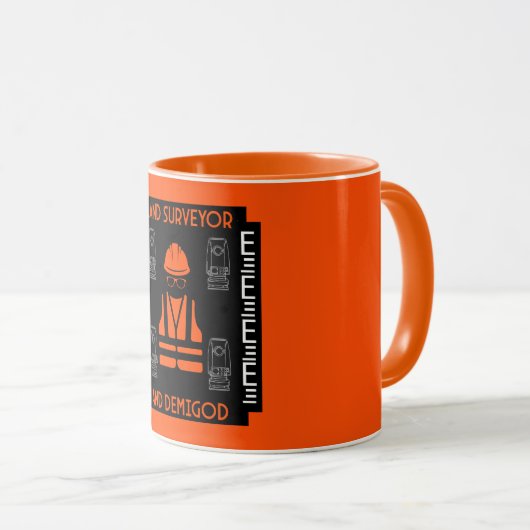 Landvermesser Tasse (VorderseiteRechts)