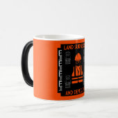 Landvermesser Verwandlungstasse (Vorderseite Links)