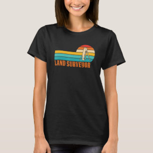 Landvermesser Vintage Retro Landvermesser T-Shirt