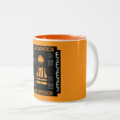 Landvermesser Zweifarbige Tasse (VorderseiteRechts)