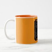 Landvermesser Zweifarbige Tasse (Links)