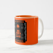 Landvermesser Zweifarbige Tasse (VorderseiteRechts)