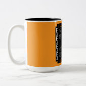 Landvermesser Zweifarbige Tasse (Links)