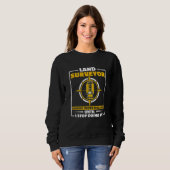Landvermessung Landvermesser Sweatshirt (Vorne ganz)