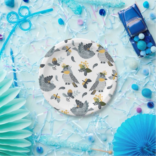 Landvögel Pappteller (Party)