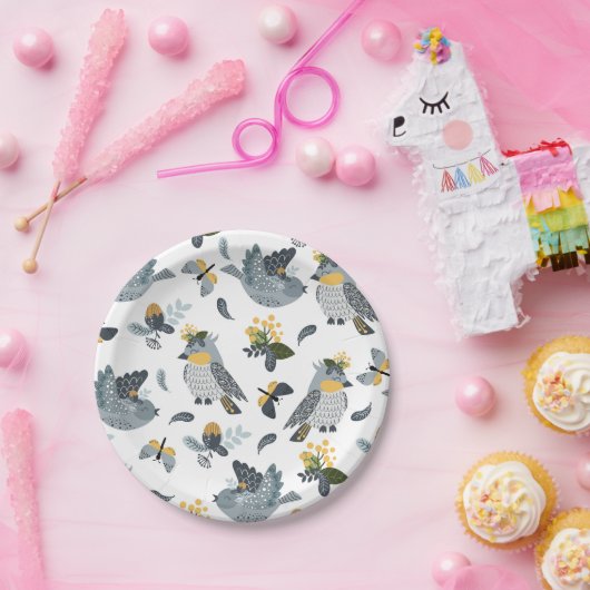 Landvögel Pappteller (Party)