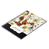 Landvogelgarten Vintage Blume Notizblock (Linke Seite)