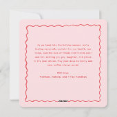 Landweihnachten Cowboy Stiefel  Feiertagskarte (Rückseite)