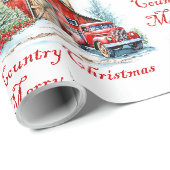 Landweihnachten Geschenkpapier (Rolleneckpunkt)