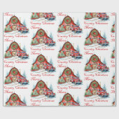 Landweihnachten Geschenkpapier (Flach)