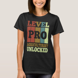 Landwirt Pro freigeschaltet im Vintage-Stil einzig T-Shirt