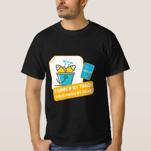 LANDWIRT VON BERUF FISCHER VON HERZEN T-Shirt