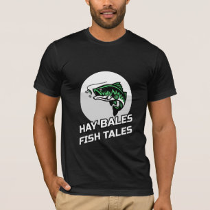 LANDWIRTE HEUBALLEN FISCH GESCHICHTEN ANGELN T-Shirt