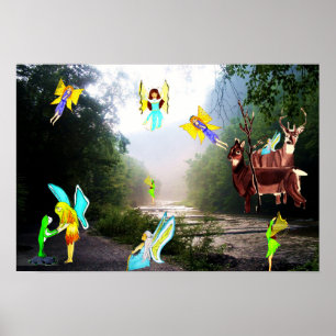 LANDWIRTE SPIELEN MORGEN AUF DEM Poster