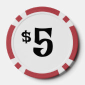 Landwirtschafskuh Pokerchips (Rückseite)