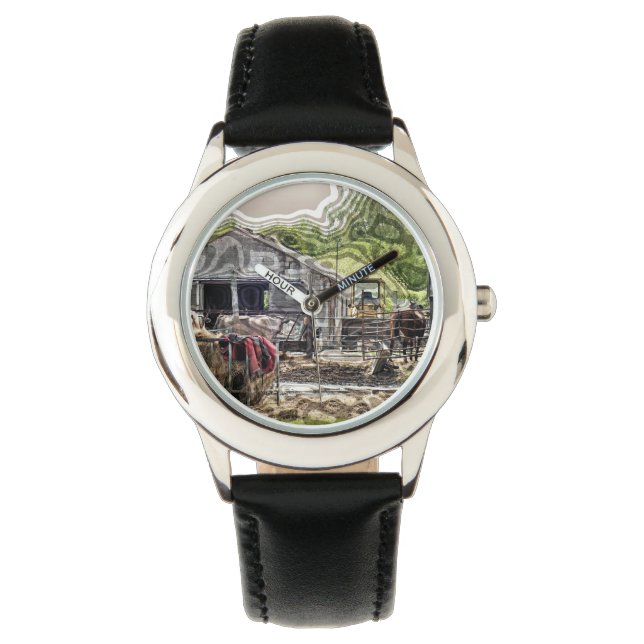 LANDWIRTSCHAFT ARMBANDUHR (Vorderseite)