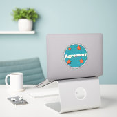 Landwirtschaft Aufkleber (Laptop auf Schreibtisch)