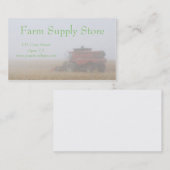 Landwirtschaft der Visitenkarten Visitenkarte (Vorne/Hinten)