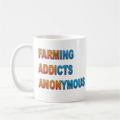 Landwirtschaft die Süchtigen anonym Kaffeetasse (Links)