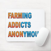 Landwirtschaft die Süchtigen anonym Mousepad (Mit Mouse)