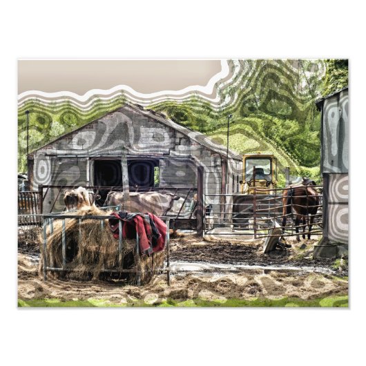 LANDWIRTSCHAFT FOTODRUCK (Vorne)