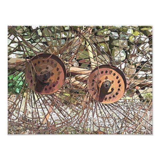 LANDWIRTSCHAFT FOTODRUCK (Vorne)