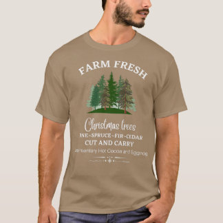 LANDWIRTSCHAFT, FRISCHE KREUZEN, KIEFE, SPRUCK, FI T-Shirt