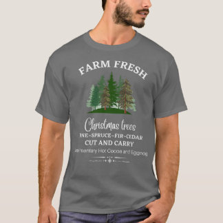 LANDWIRTSCHAFT, FRISCHE KREUZEN, KIEFE, SPRUCK, FI T-Shirt