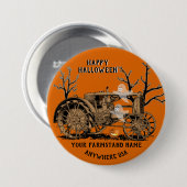 LANDWIRTSCHAFT GEGENSTAND DER HALLOWEER LANDWIRTSC BUTTON (Vorne & Hinten)