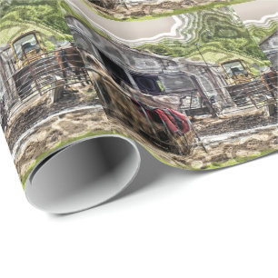 LANDWIRTSCHAFT GESCHENKPAPIER