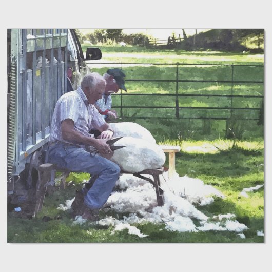 LANDWIRTSCHAFT GESCHENKPAPIER (Flach)