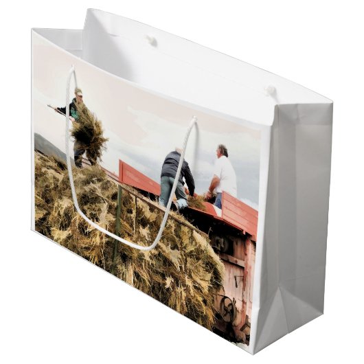 LANDWIRTSCHAFT GROßE GESCHENKTÜTE (Vorderseite Schrägansicht)